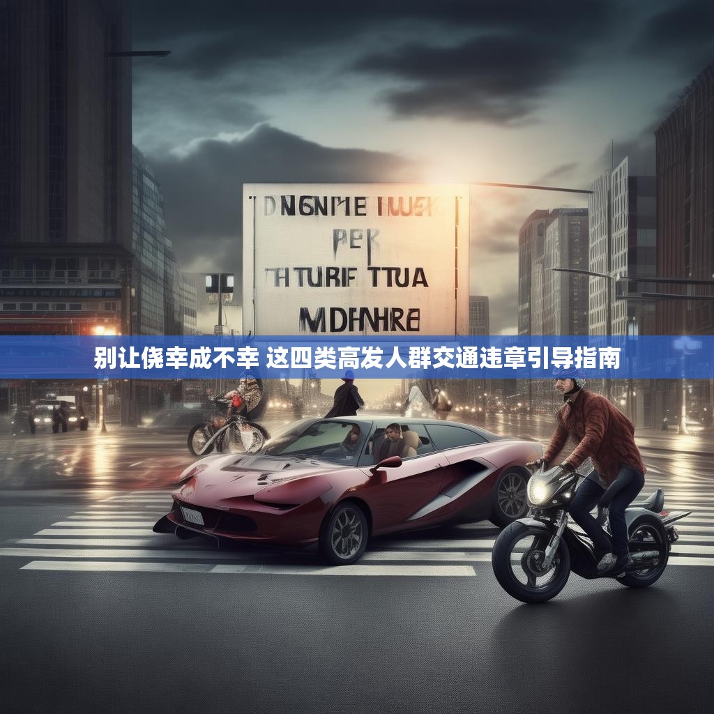 别让侥幸成不幸 这四类高发人群交通违章引导指南 别让侥幸成不幸 这四类高发人群交通违章引导指南